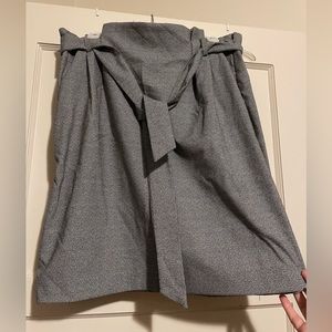 H&M business casual skirt with tie front, size 12